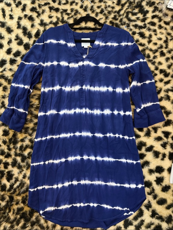Sunday Other - Sunday Blue & White Tie-Dye swimsuit cover up Dress
